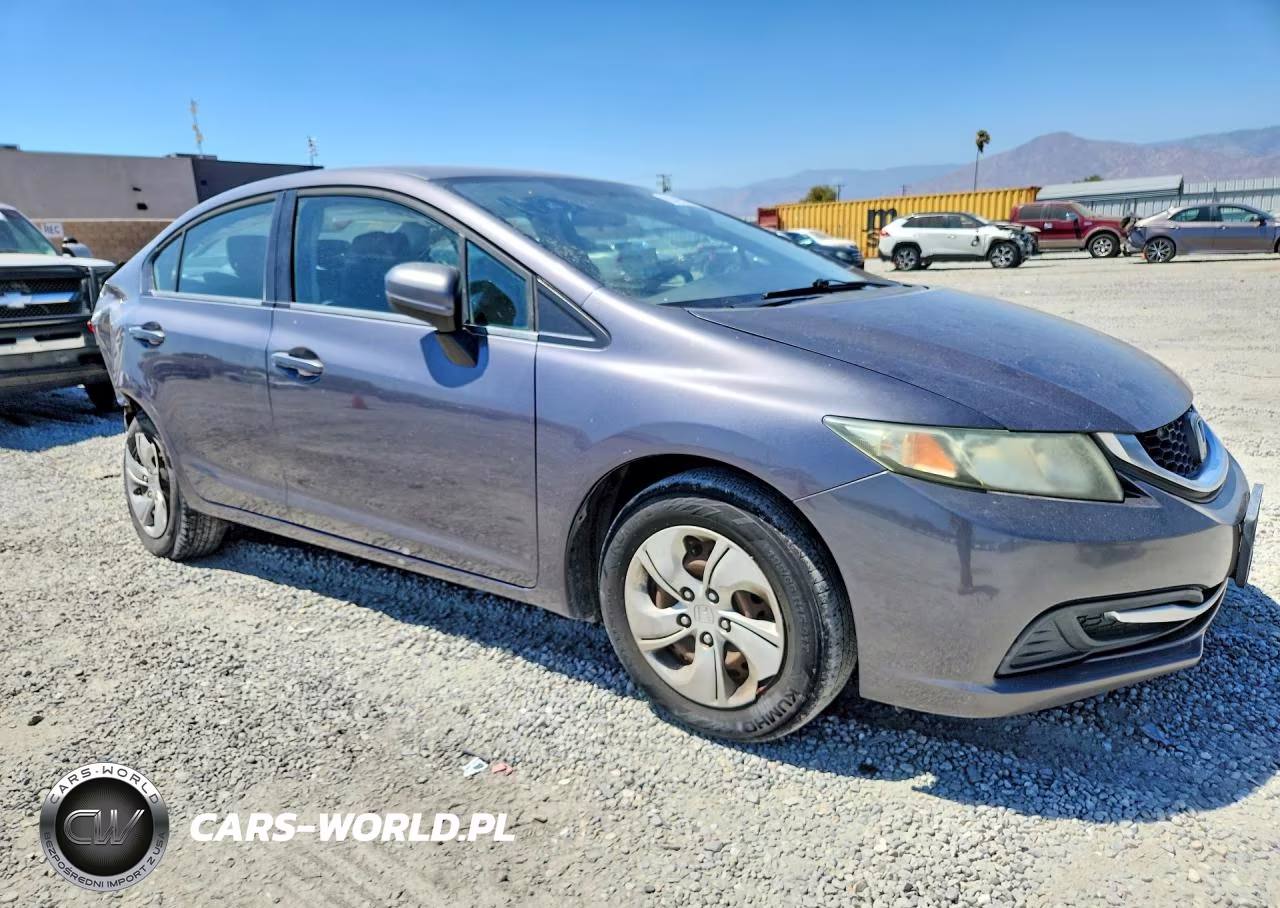 2014 Honda Civic Lx VIN:19XFB2F53EE218709 - 4