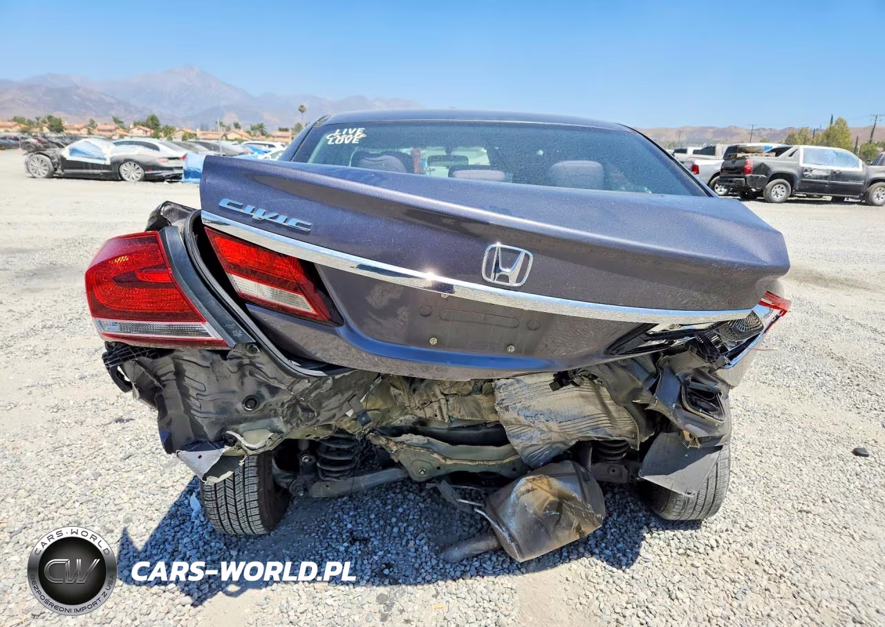 2014 Honda Civic Lx VIN:19XFB2F53EE218709 - 6