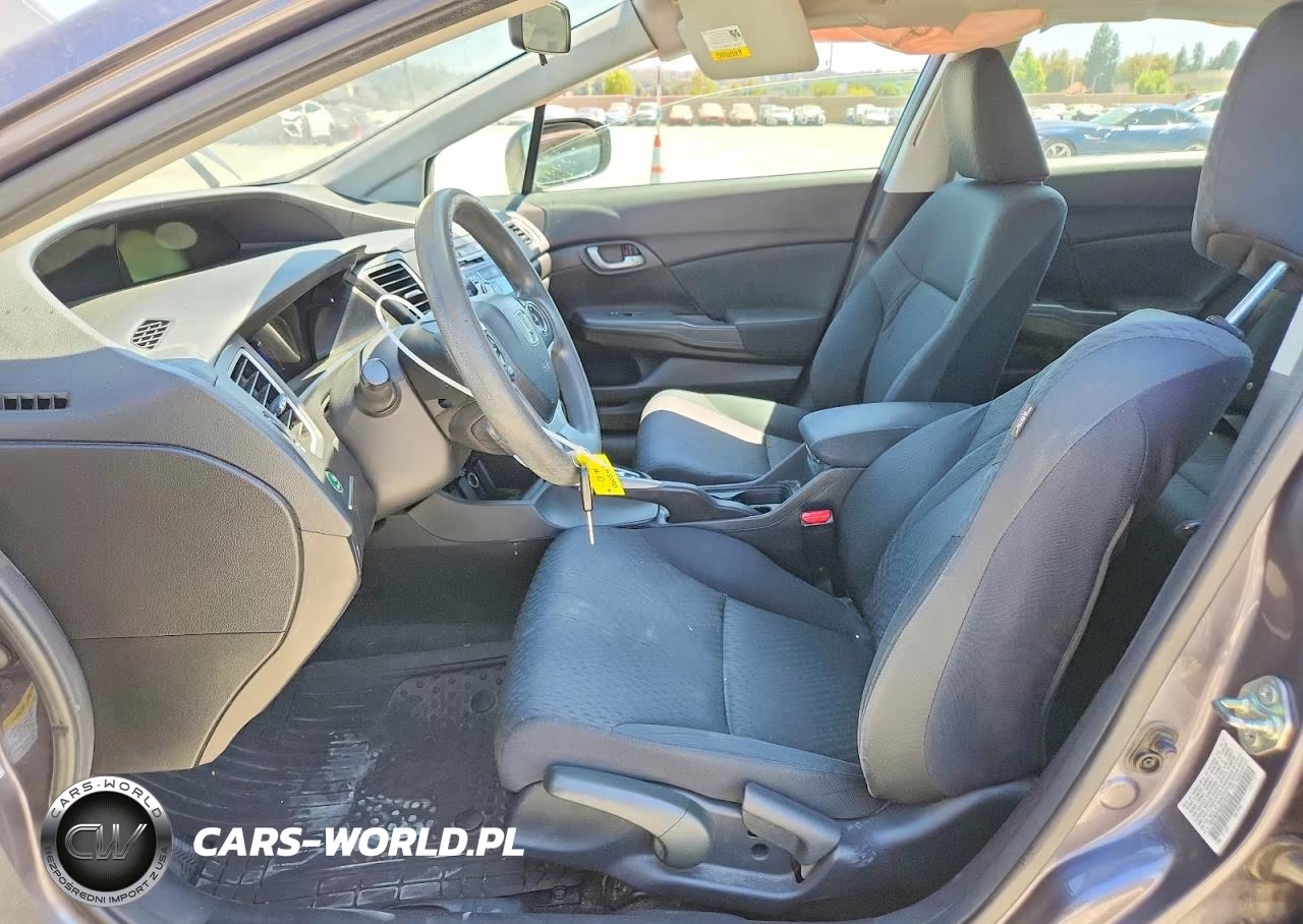 2014 Honda Civic Lx VIN:19XFB2F53EE218709 - 7