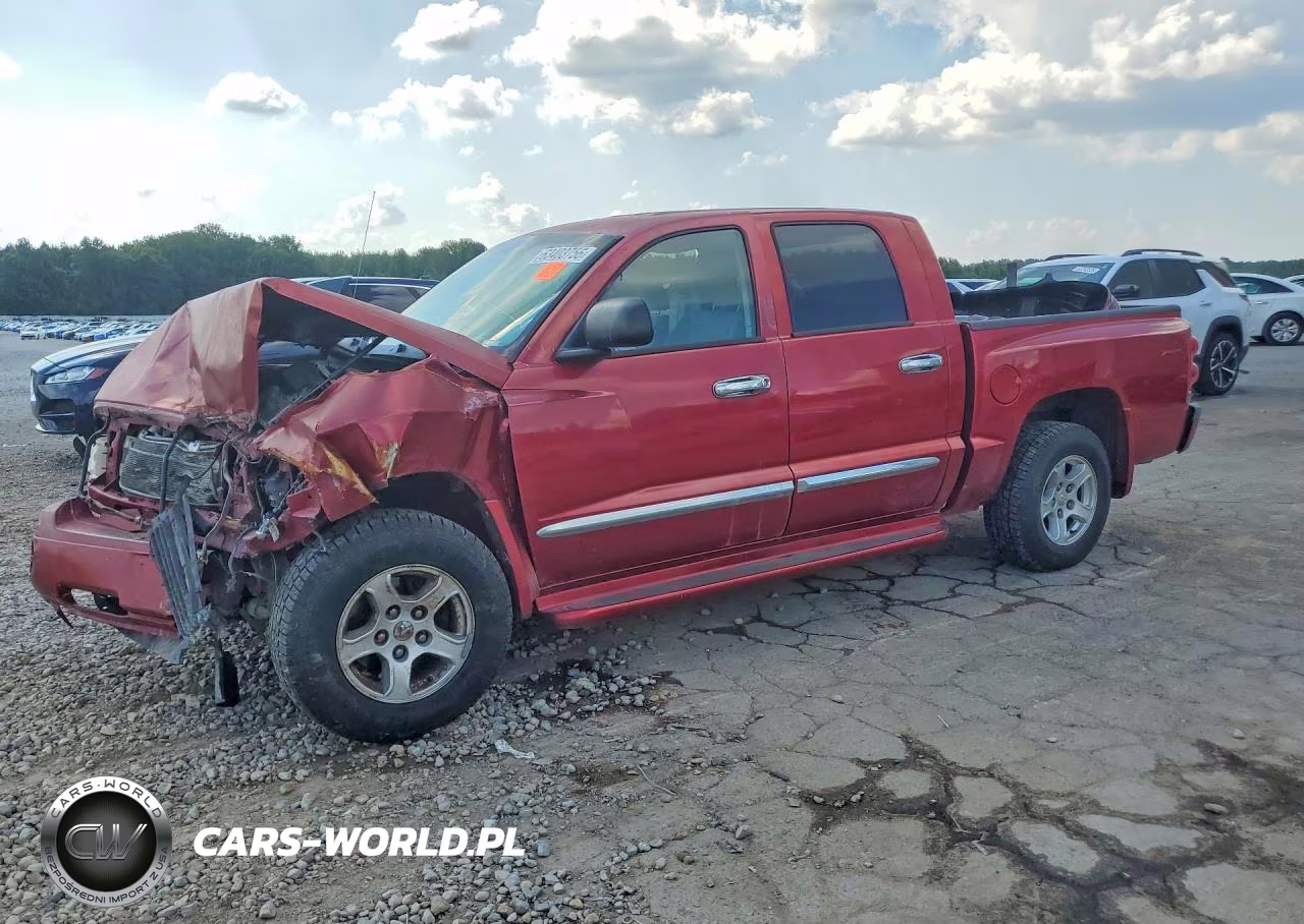 2007 Dodge Dakota Quad Slt VIN:1D7HE48P17S215159 - 1