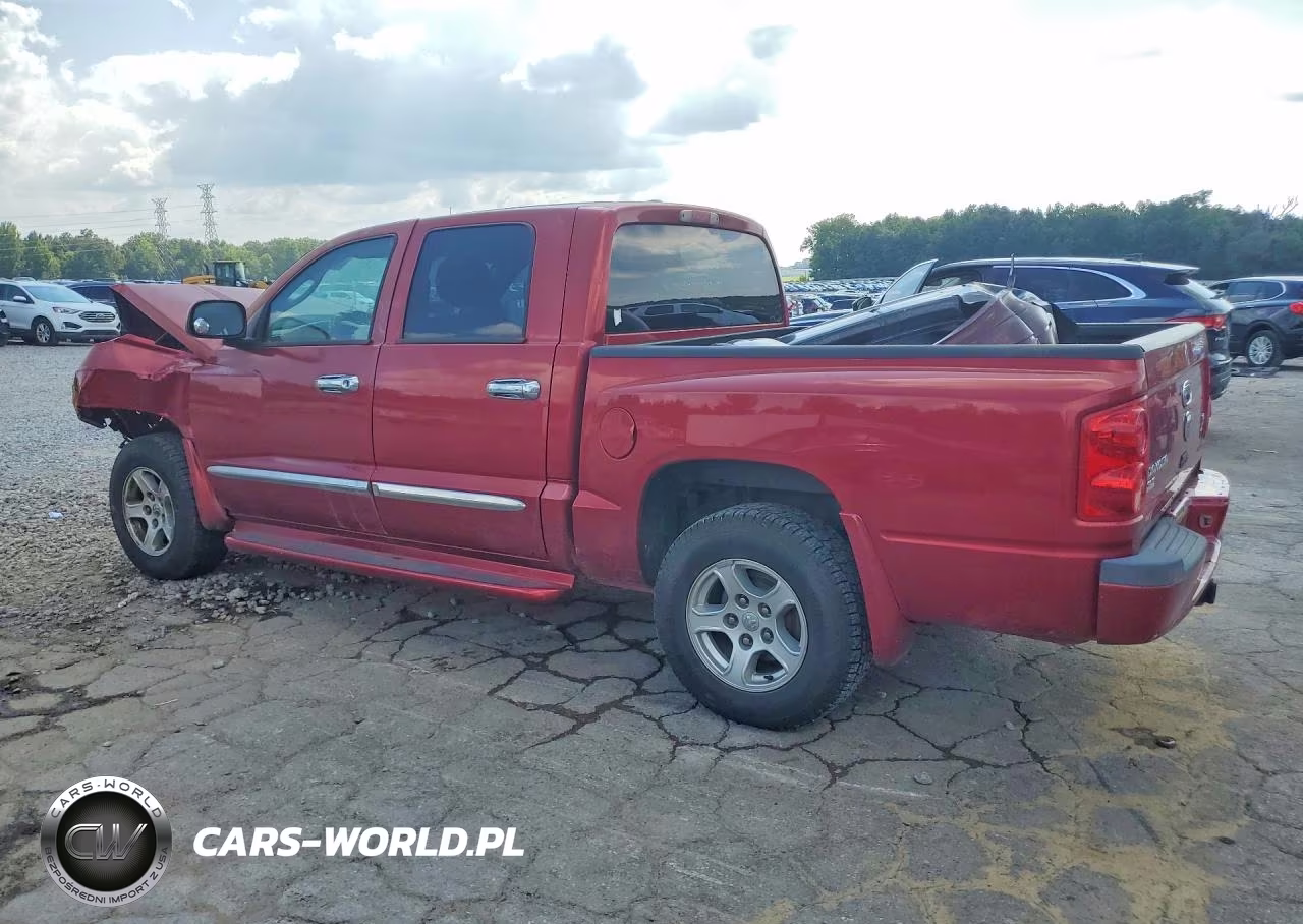 2007 Dodge Dakota Quad Slt VIN:1D7HE48P17S215159 - 2