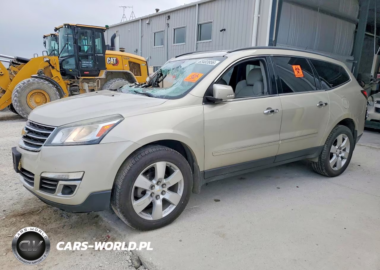 2013 Chevrolet Traverse Ltz VIN:1GNKRLKD7DJ261634 - 1