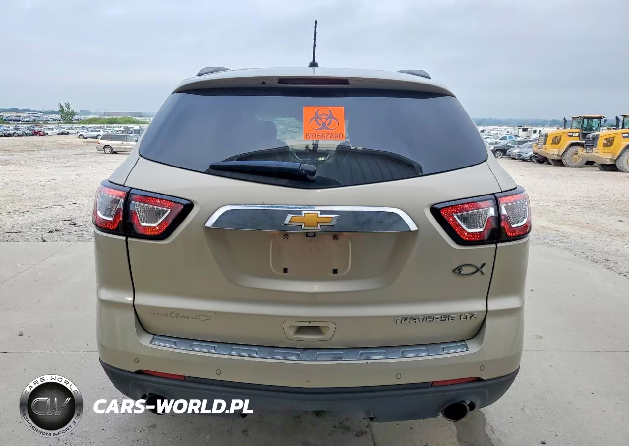 2013 Chevrolet Traverse Ltz VIN:1GNKRLKD7DJ261634 - 6