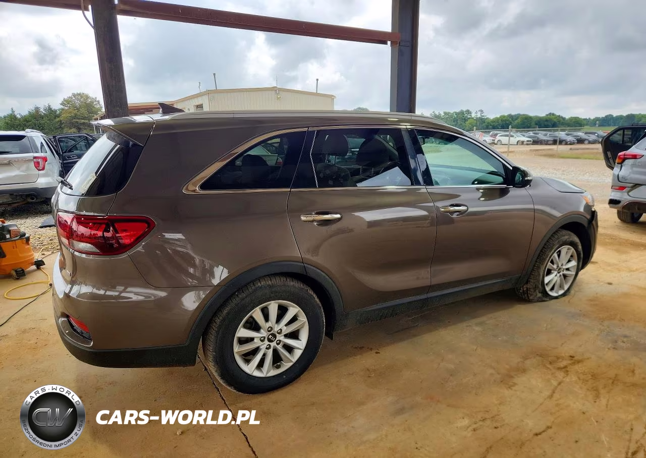 2019 Kia Sorento Lx VIN:5XYPG4A36KG528780 - 3