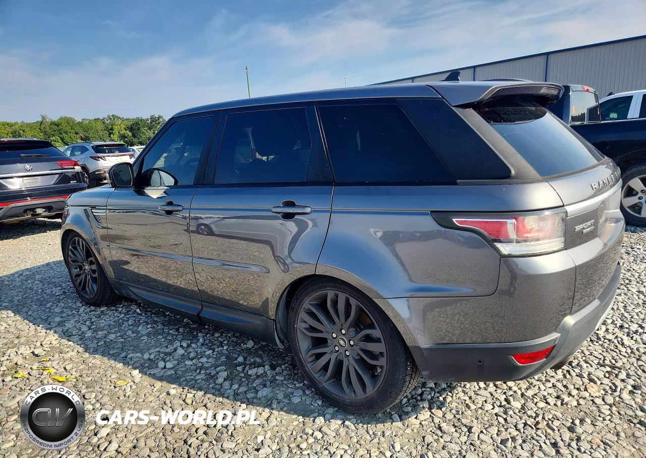 2016 Land Rover Range Rover Sport Hse VIN:SALWR2VF2GA565484 - 2