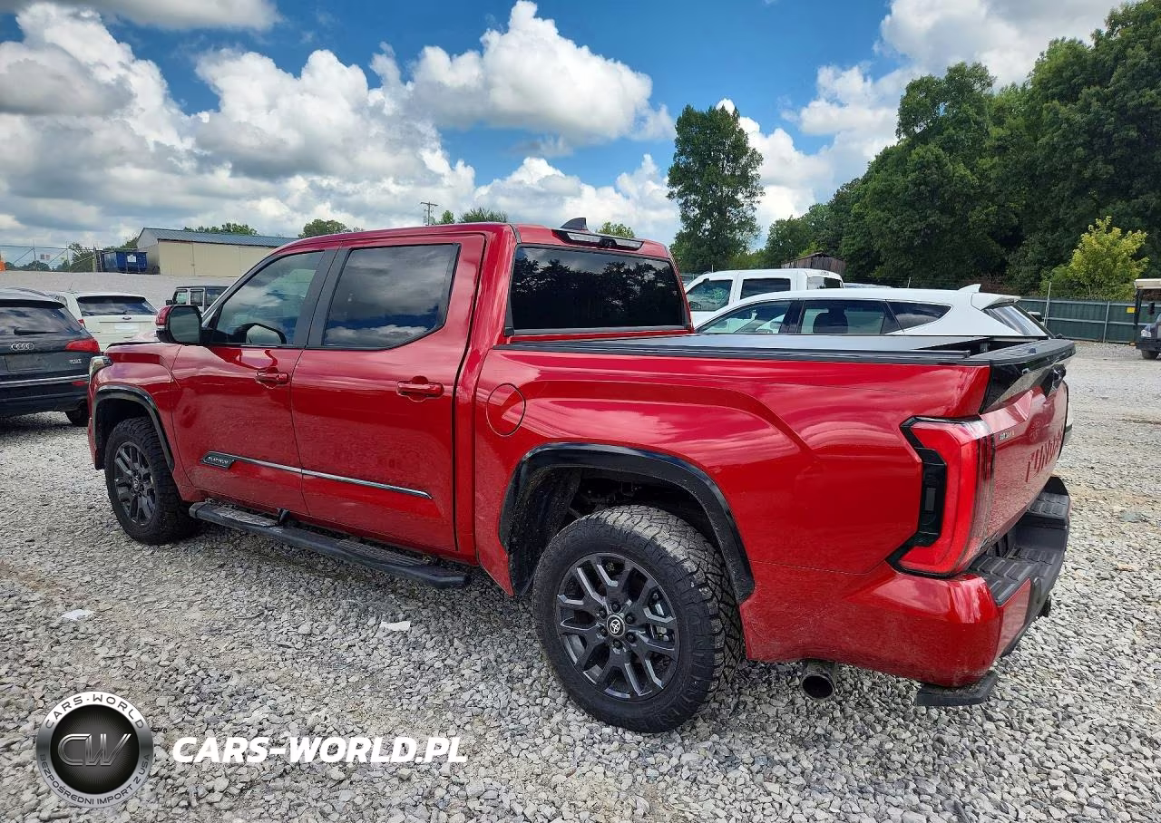 2025 Toyota Tundra Platinum Hv VIN:5TFNC5DB1SX098410 - 2
