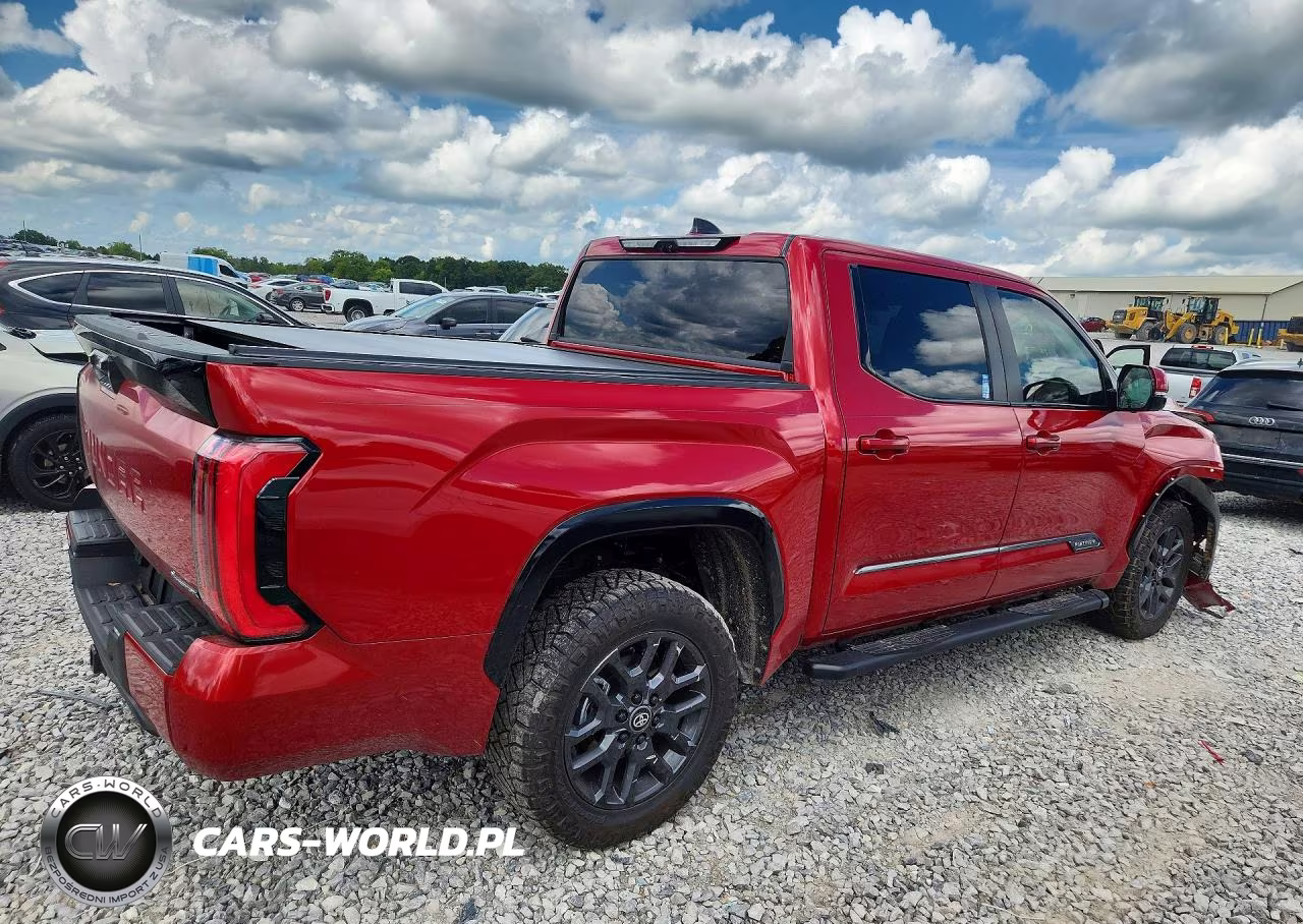 2025 Toyota Tundra Platinum Hv VIN:5TFNC5DB1SX098410 - 3