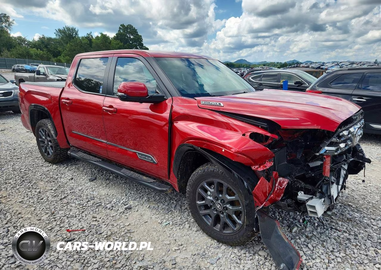 2025 Toyota Tundra Platinum Hv VIN:5TFNC5DB1SX098410 - 4