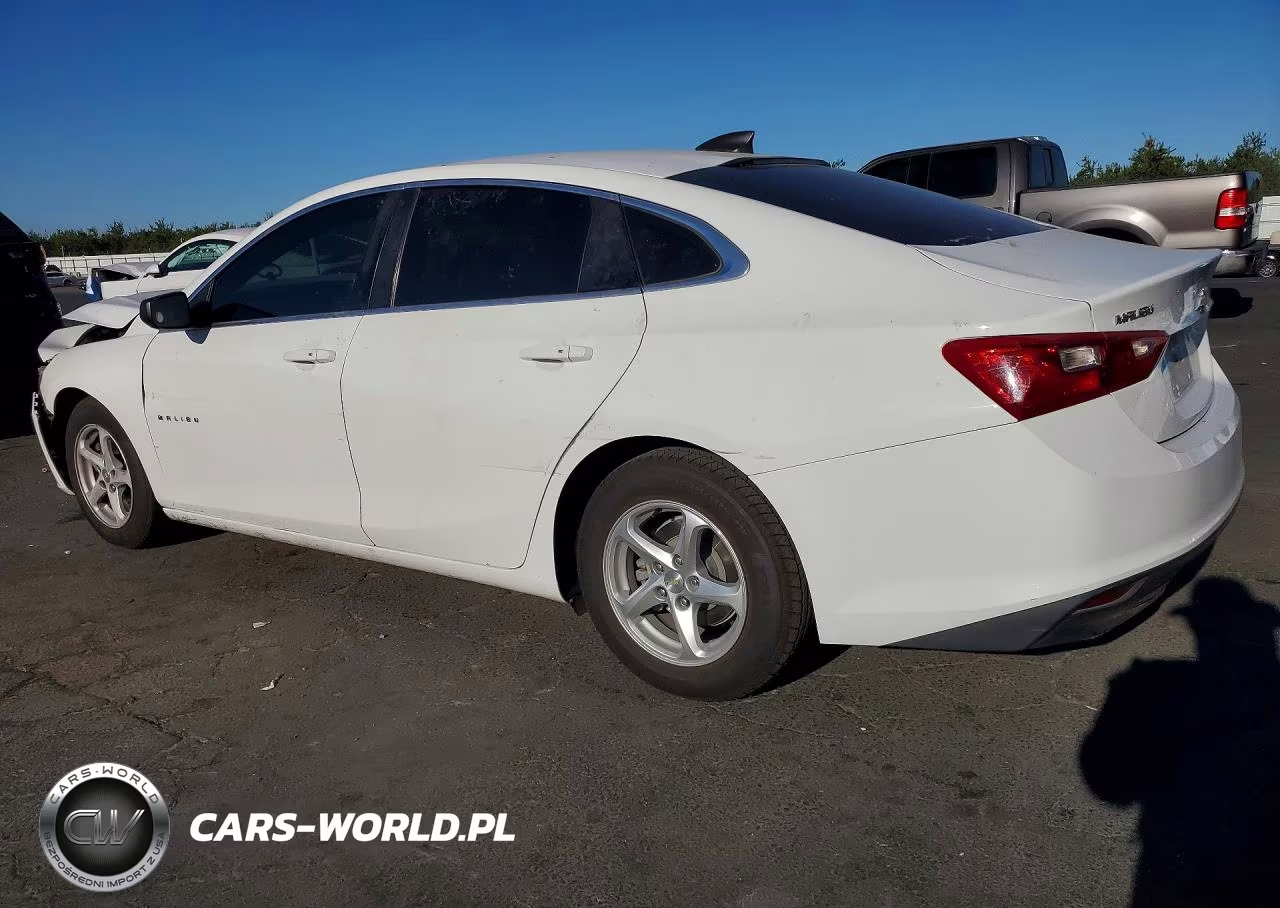 2017 Chevrolet Malibu Ls VIN:1G1ZB5ST3HF110578 - 2