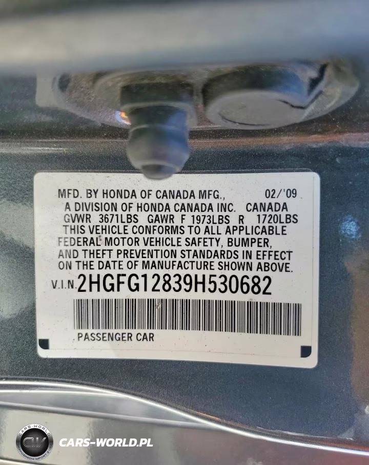2009 Honda Civic Ex VIN:2HGFG12839H530682 - 12