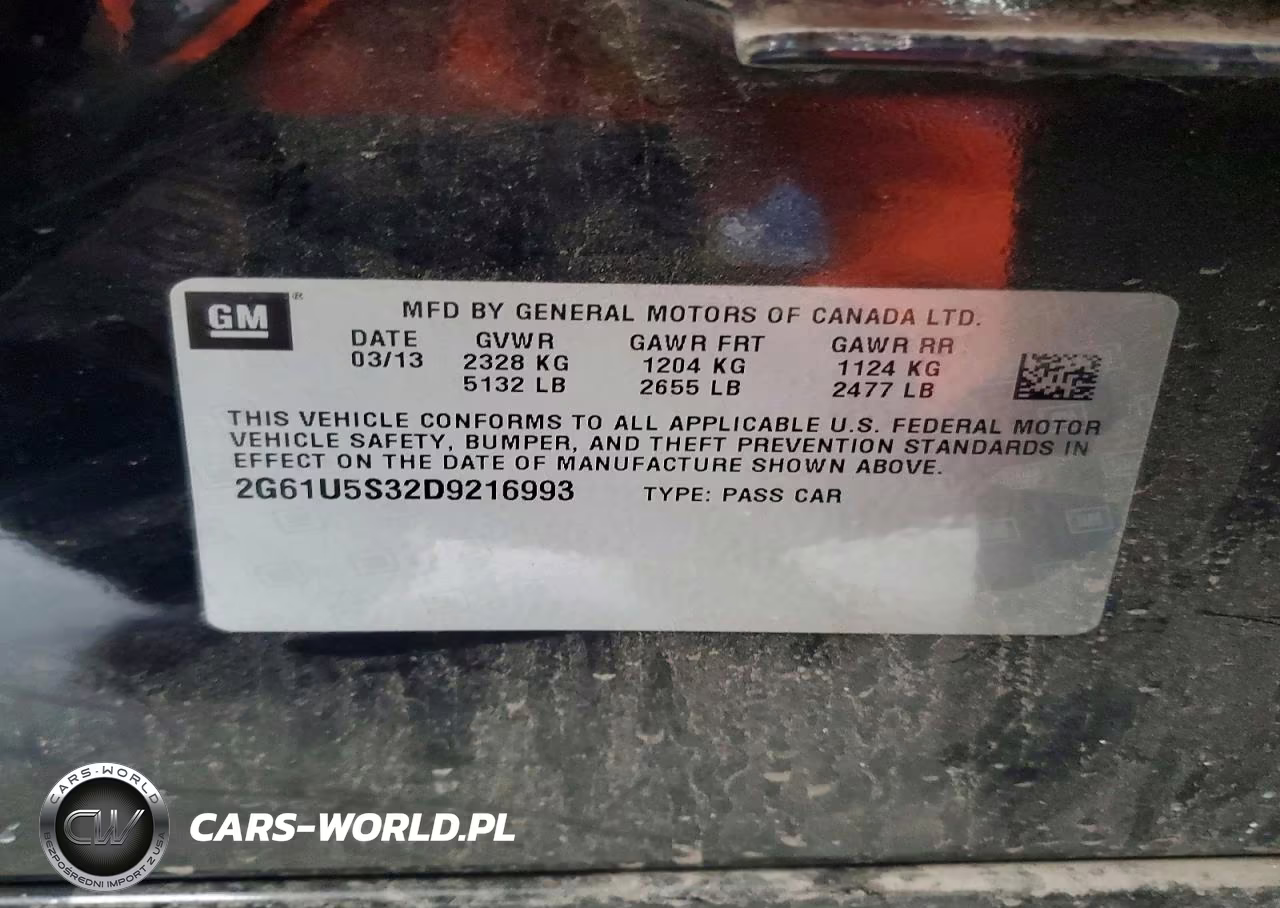 2013 Cadillac Xts Platinum VIN:2G61U5S32D9216993 - 12