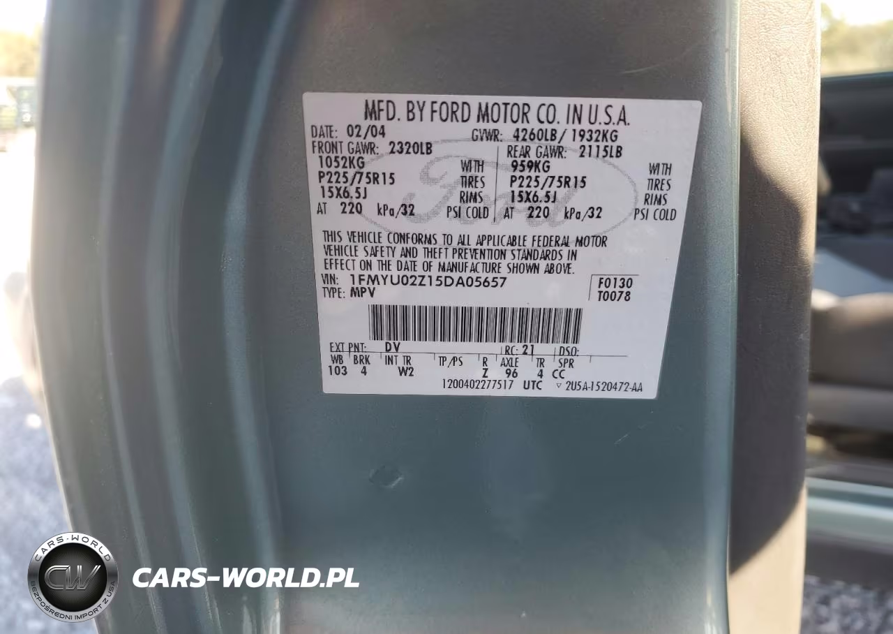 2005 Ford Escape Xls VIN:1FMYU02Z15DA05657 - 12