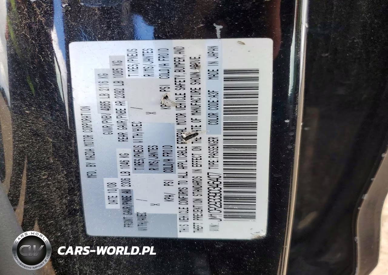 2009 Mazda 5 VIN:JM1CR293390346407 - 12