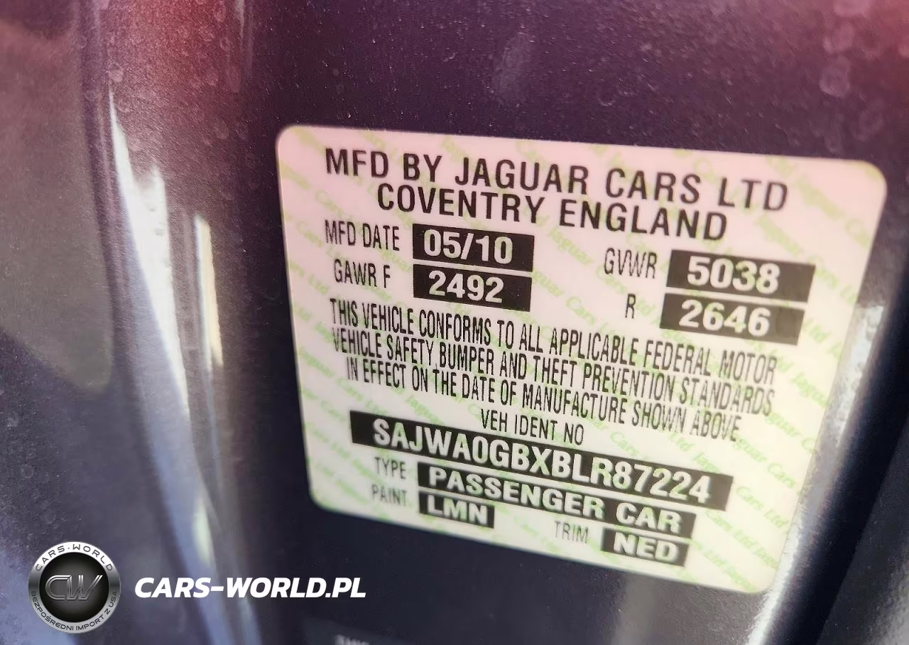 2011 Jaguar Xf Premium VIN:SAJWA0GBXBLR87224 - 12