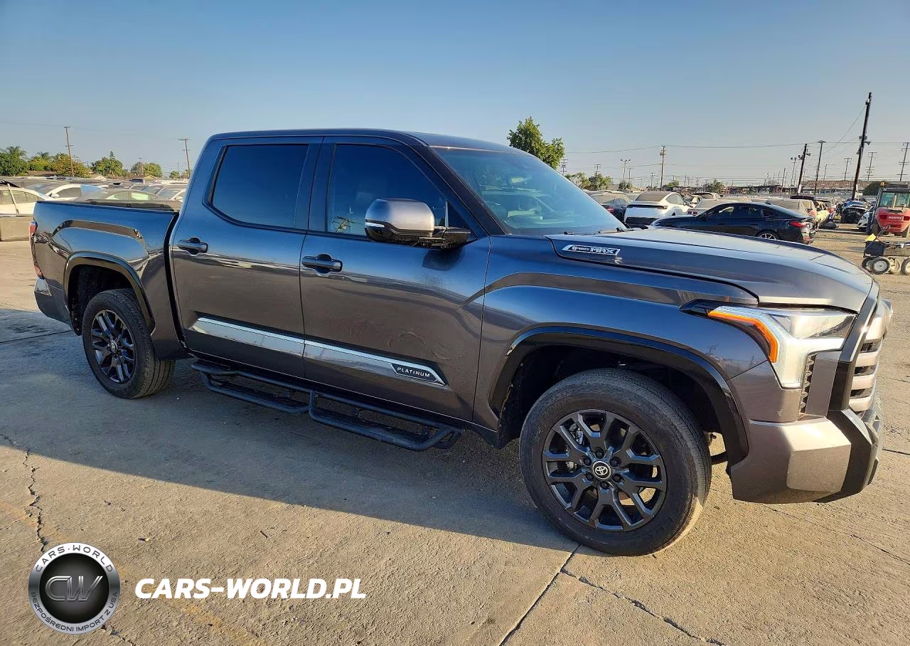 2025 Toyota Tundra Hybrid Platinum Hybrid Crewmax 5.5' Bed VIN:5TFNC5DB9SX103272 - 4