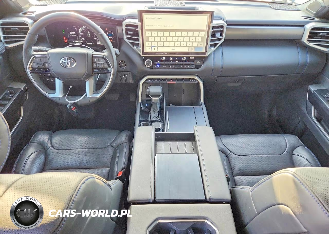 2025 Toyota Tundra Hybrid Platinum Hybrid Crewmax 5.5' Bed VIN:5TFNC5DB9SX103272 - 8
