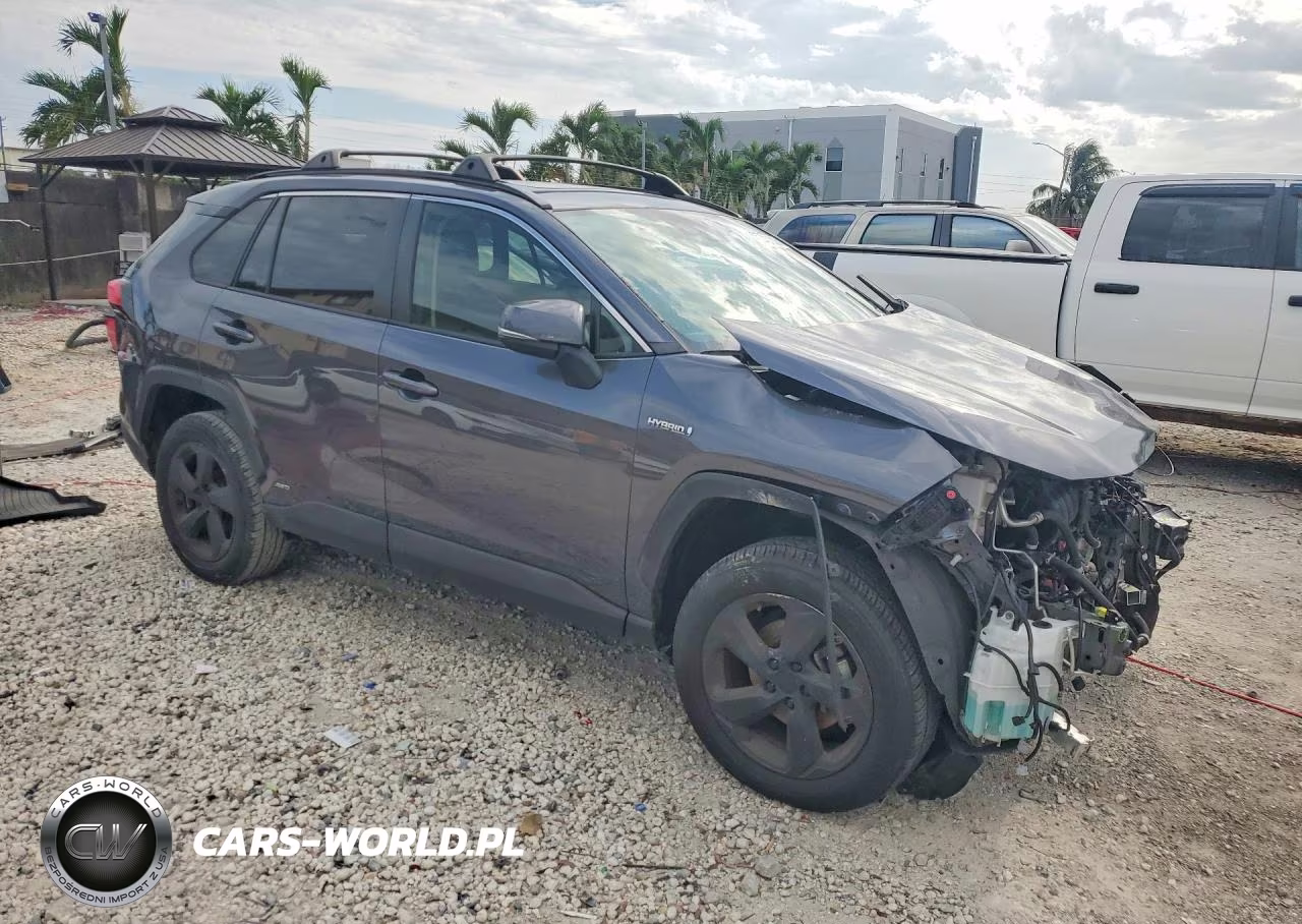 2021 Toyota Rav4 Hybrid Xle Premium VIN:JTMB6RFV1MD039676 - 4