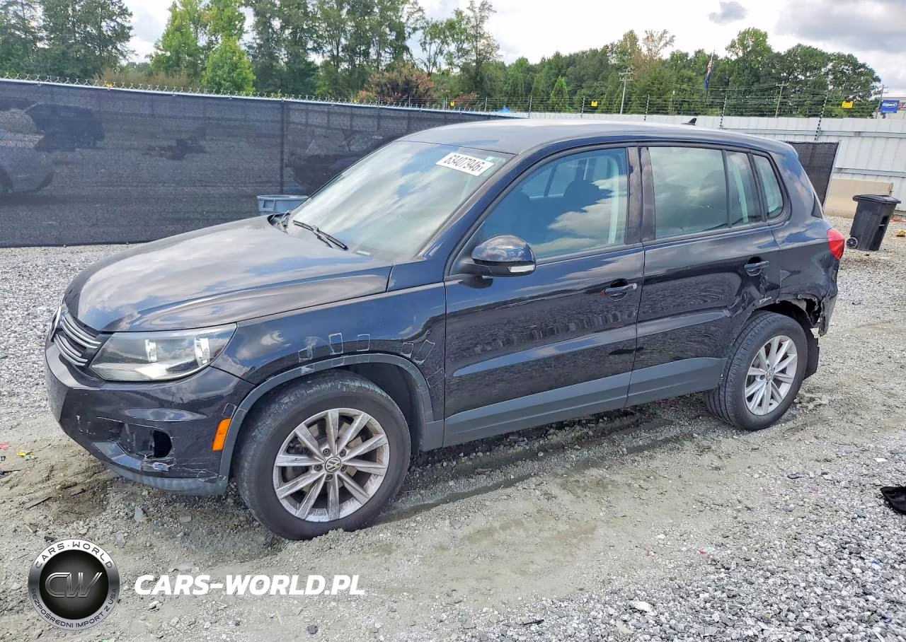 2017 Volkswagen Tiguan S VIN:WVGAV7AX5HK050799 - 1