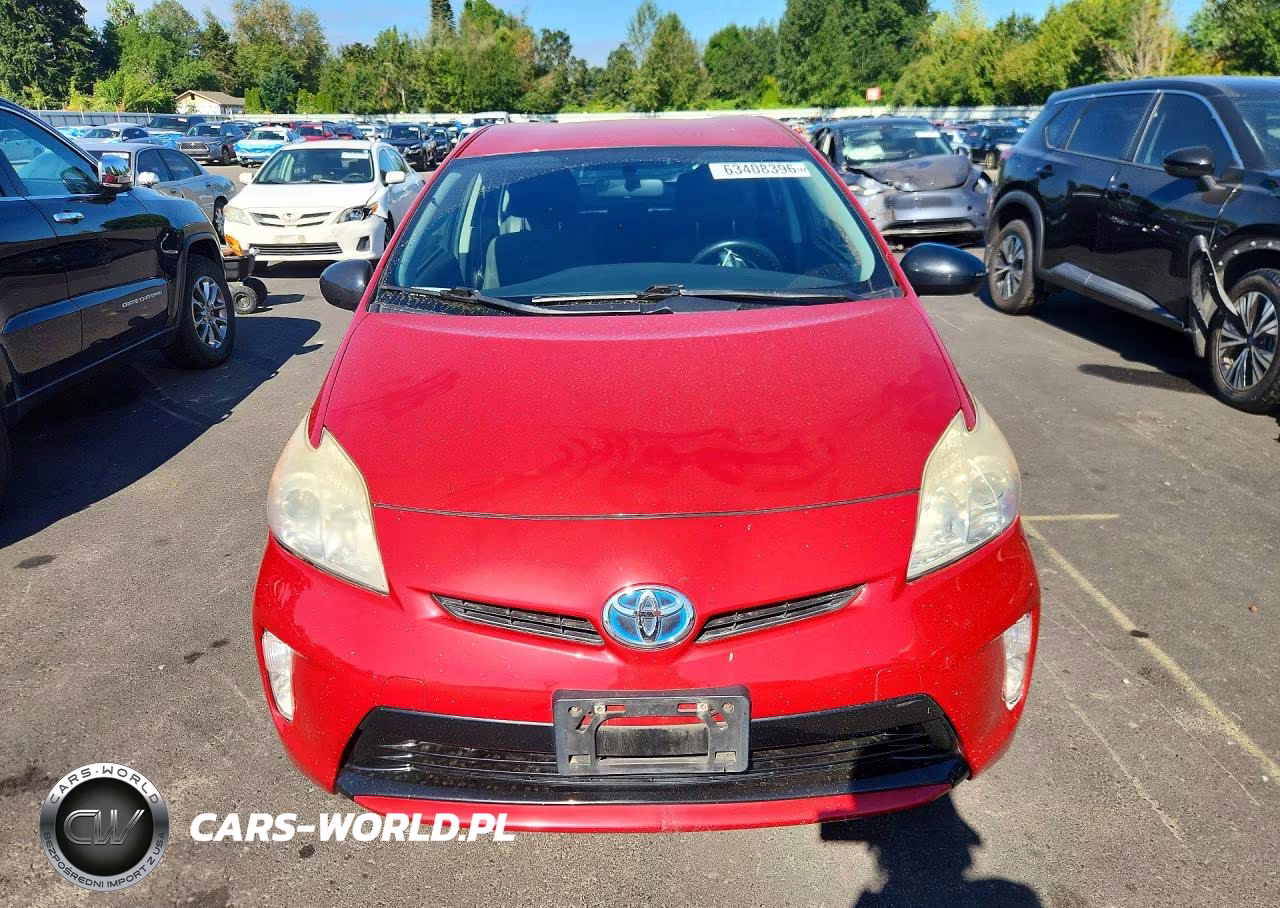 2012 Toyota Prius Two VIN:JTDKN3DU6C1576893 - 5