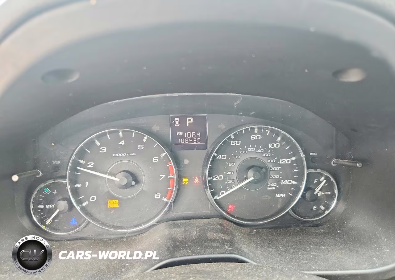 2012 Subaru Outback 2.5I Premium VIN:4S4BRBBC4C3253306 - 9