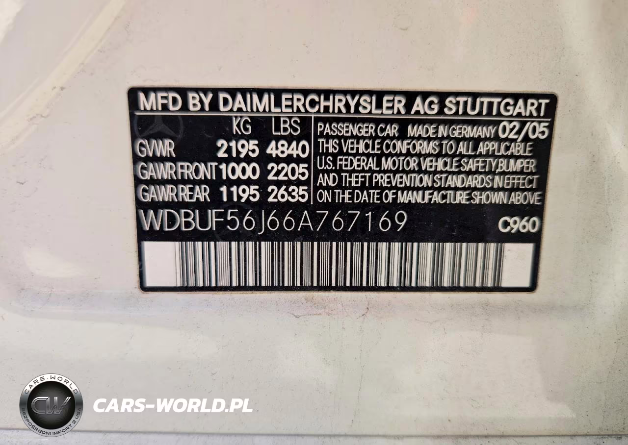2006 Mercedes-Benz E 350 VIN:WDBUF56J66A767169 - 13
