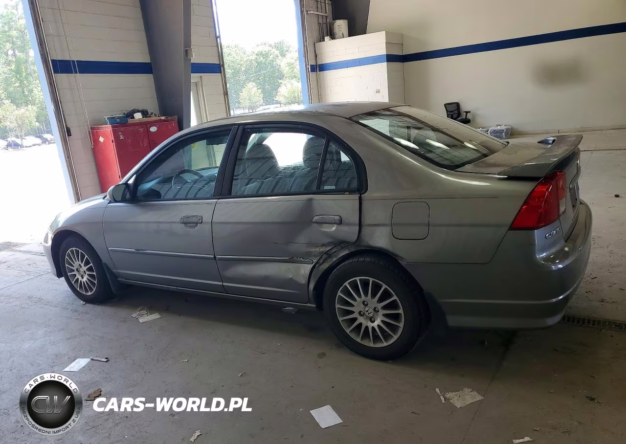 2005 Honda Civic Ex VIN:2HGES25725H622301 - 2