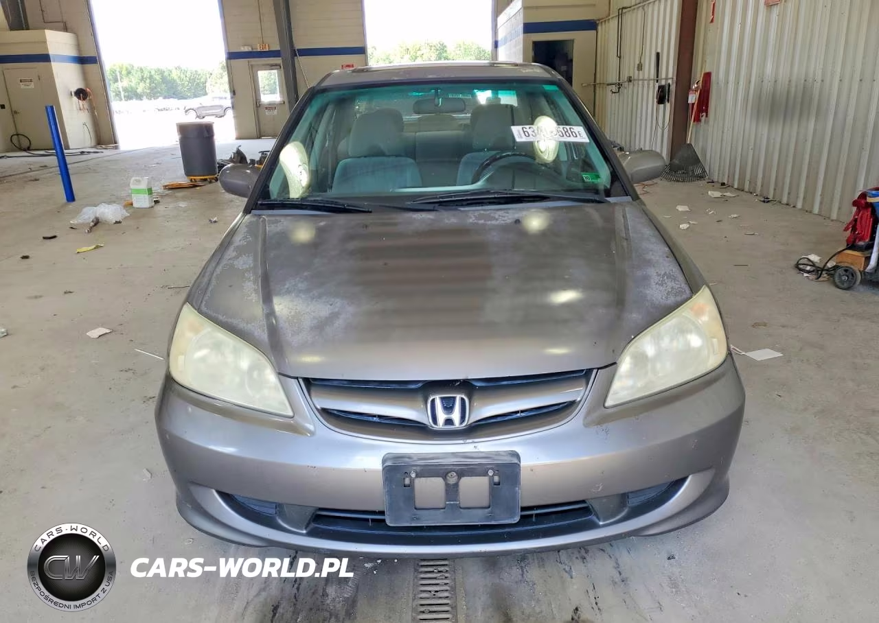 2005 Honda Civic Ex VIN:2HGES25725H622301 - 5