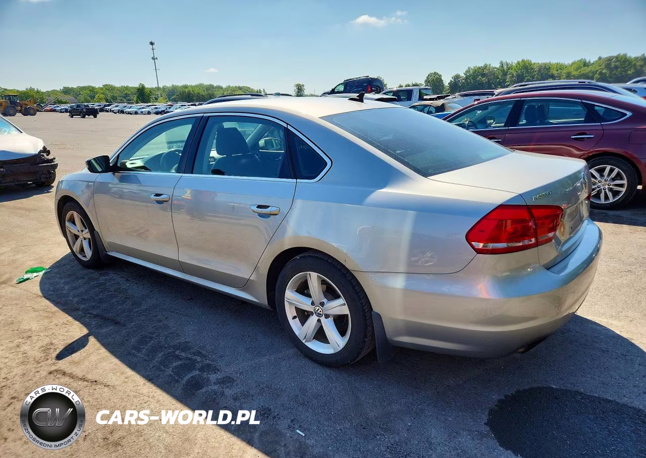 2014 Volkswagen Passat S VIN:1VWAT7A3XEC033541 - 2