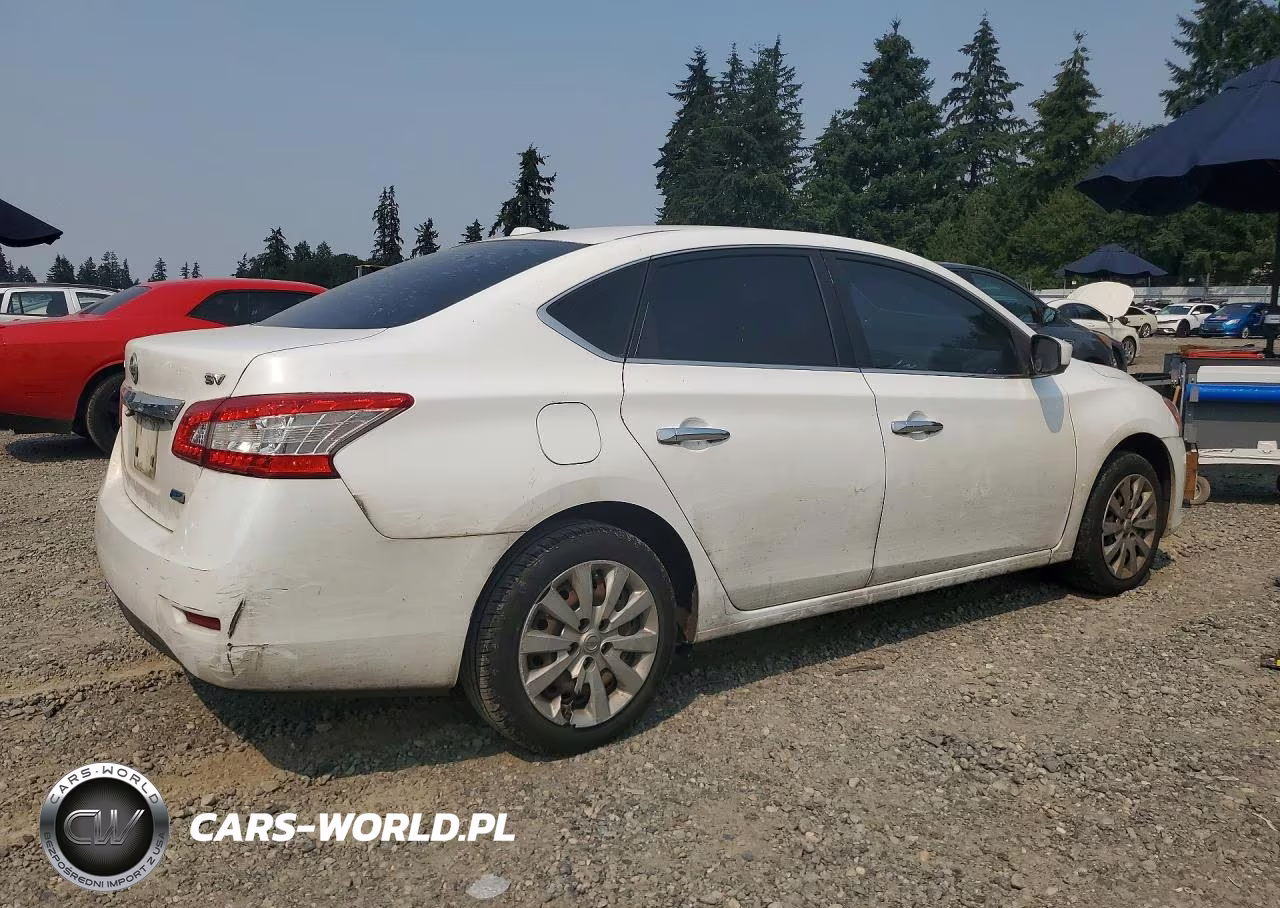 2014 Nissan Sentra Sv VIN:3N1AB7AP6EY326937 - 3