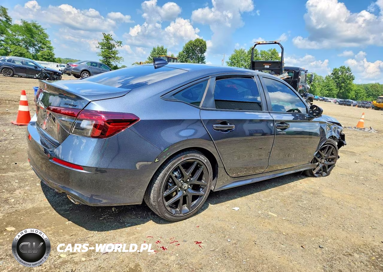 2026 Honda Civic Sport VIN:2HGFE2F59TH601290 - 3