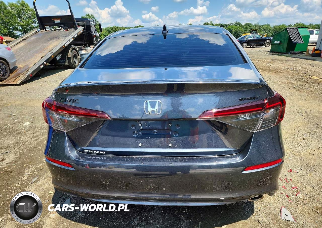 2026 Honda Civic Sport VIN:2HGFE2F59TH601290 - 6