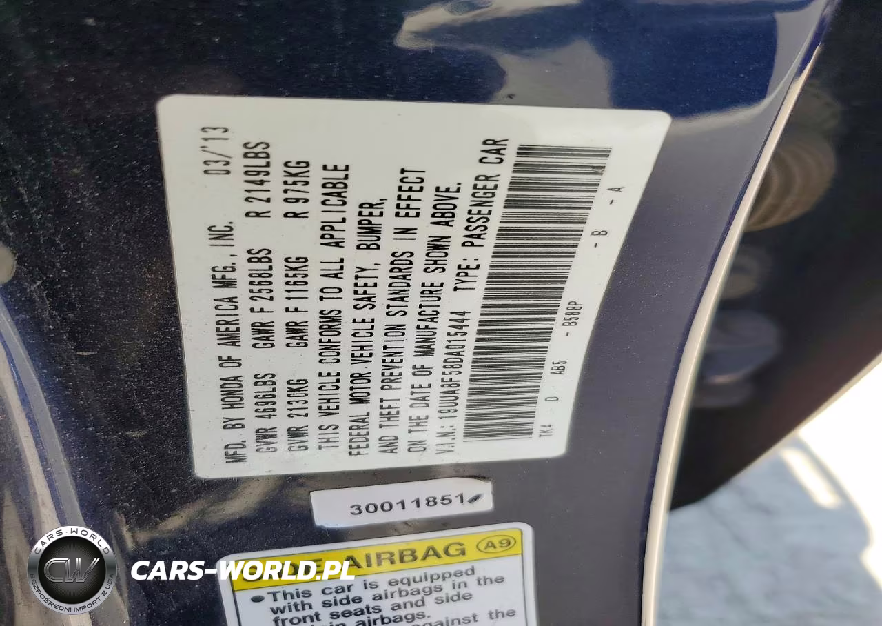 2013 Acura Tl Tech VIN:19UUA8F58DA015444 - 12