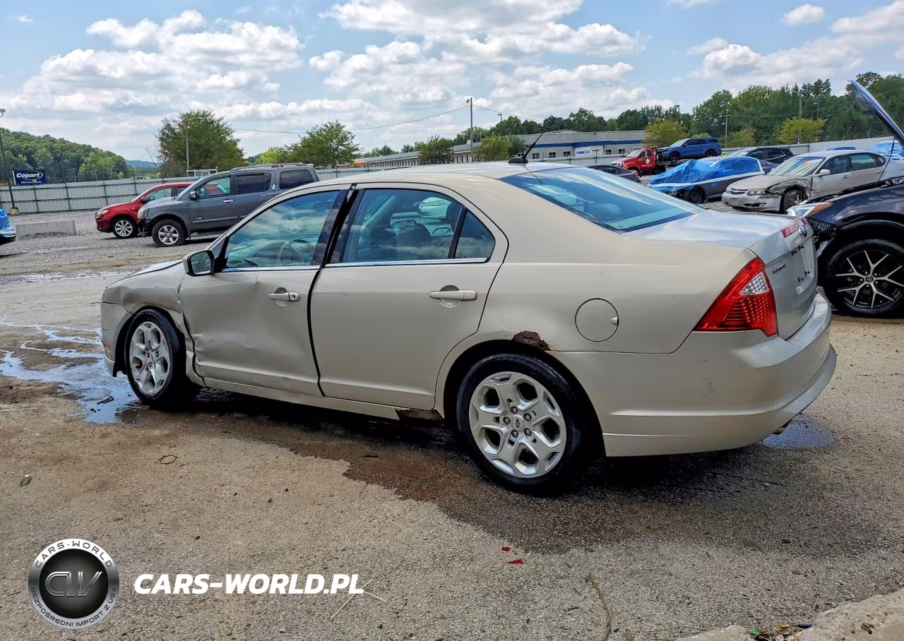 2010 Ford Fusion Se VIN:3FAHP0HG7AR250312 - 2