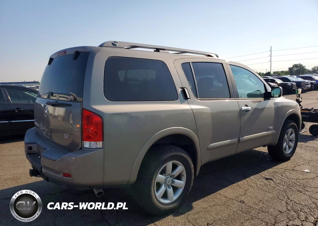 2008 Nissan Armada Se VIN:5N1AA08CX8N611471 - 3
