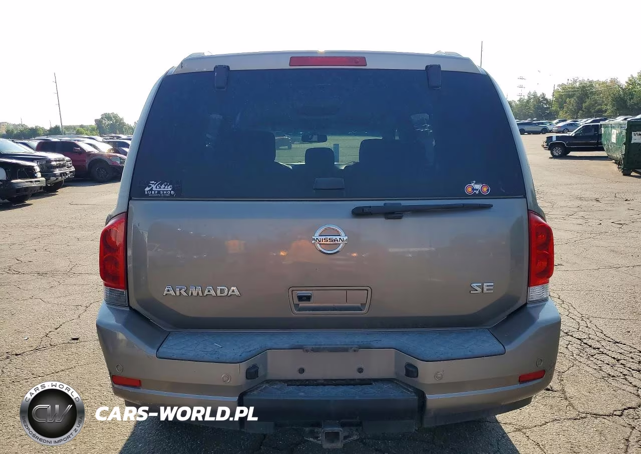 2008 Nissan Armada Se VIN:5N1AA08CX8N611471 - 6
