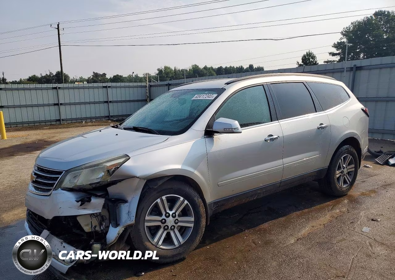 2017 Chevrolet Traverse Lt VIN:1GNKRGKD7HJ112377 - 1