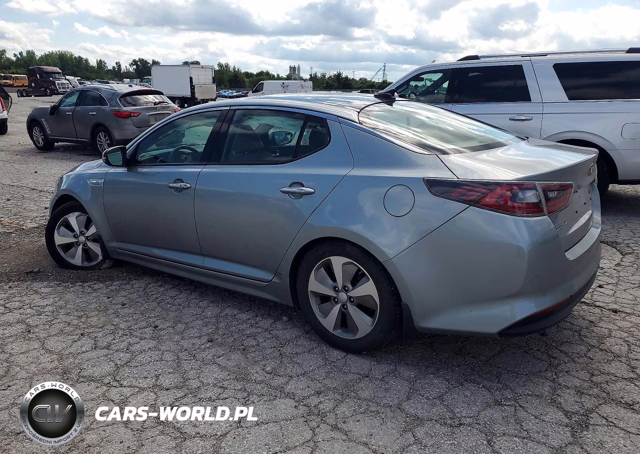 2015 Kia Optima Hybrid VIN:KNAGN4AD7F5084495 - 2
