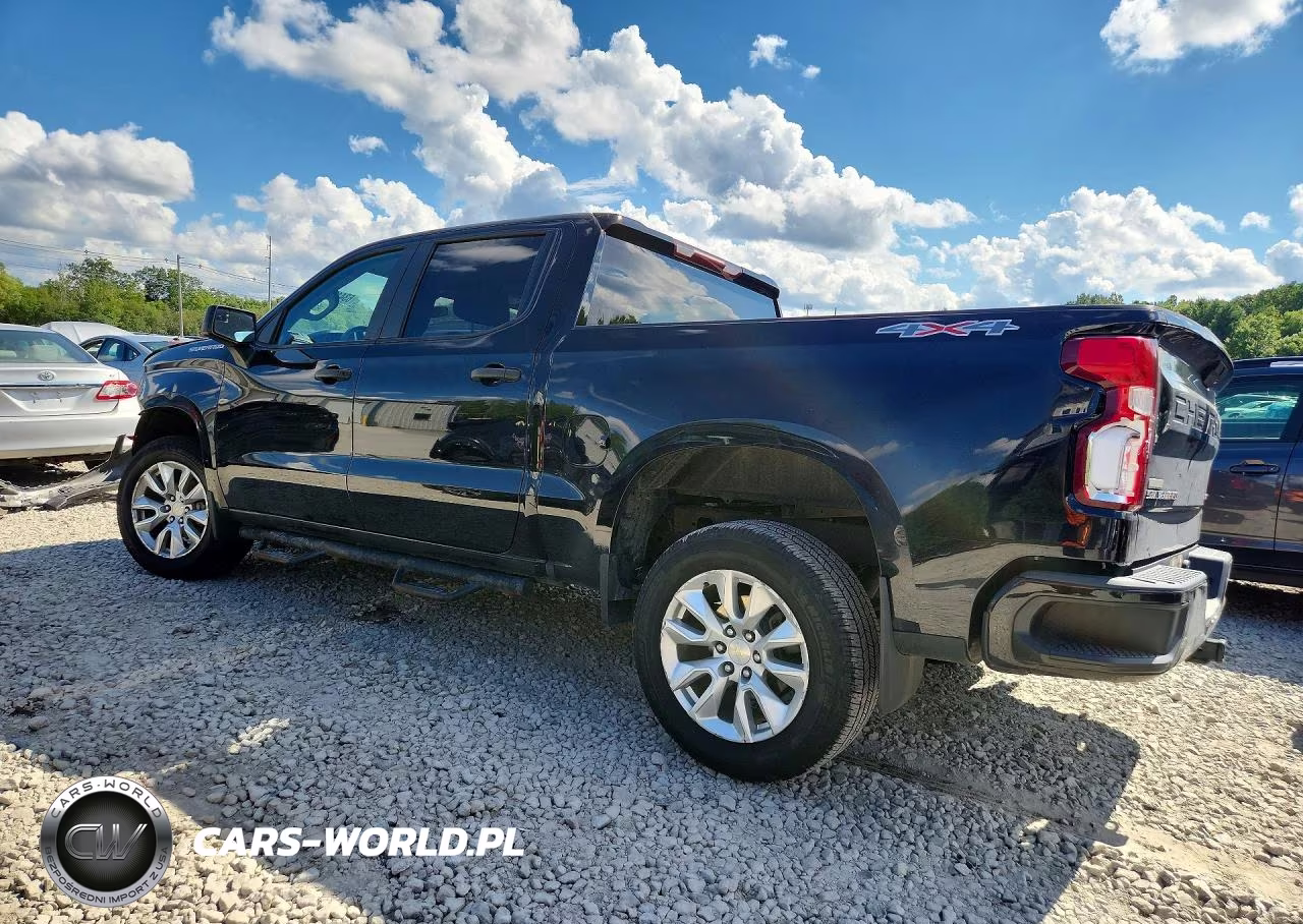 2021 Chevrolet Silverado K1500 Custom VIN:1GCPYBEK7MZ240175 - 2