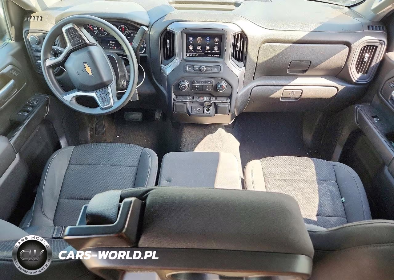 2021 Chevrolet Silverado K1500 Custom VIN:1GCPYBEK7MZ240175 - 8
