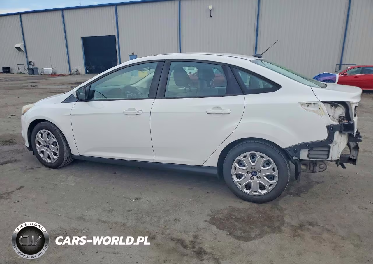 2012 Ford Focus Se VIN:1FAHP3F24CL377982 - 2