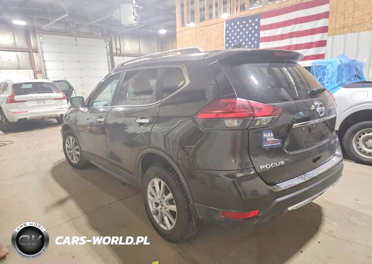 2017 Nissan Rogue Sv VIN:KNMAT2MV7HP553793 - 2