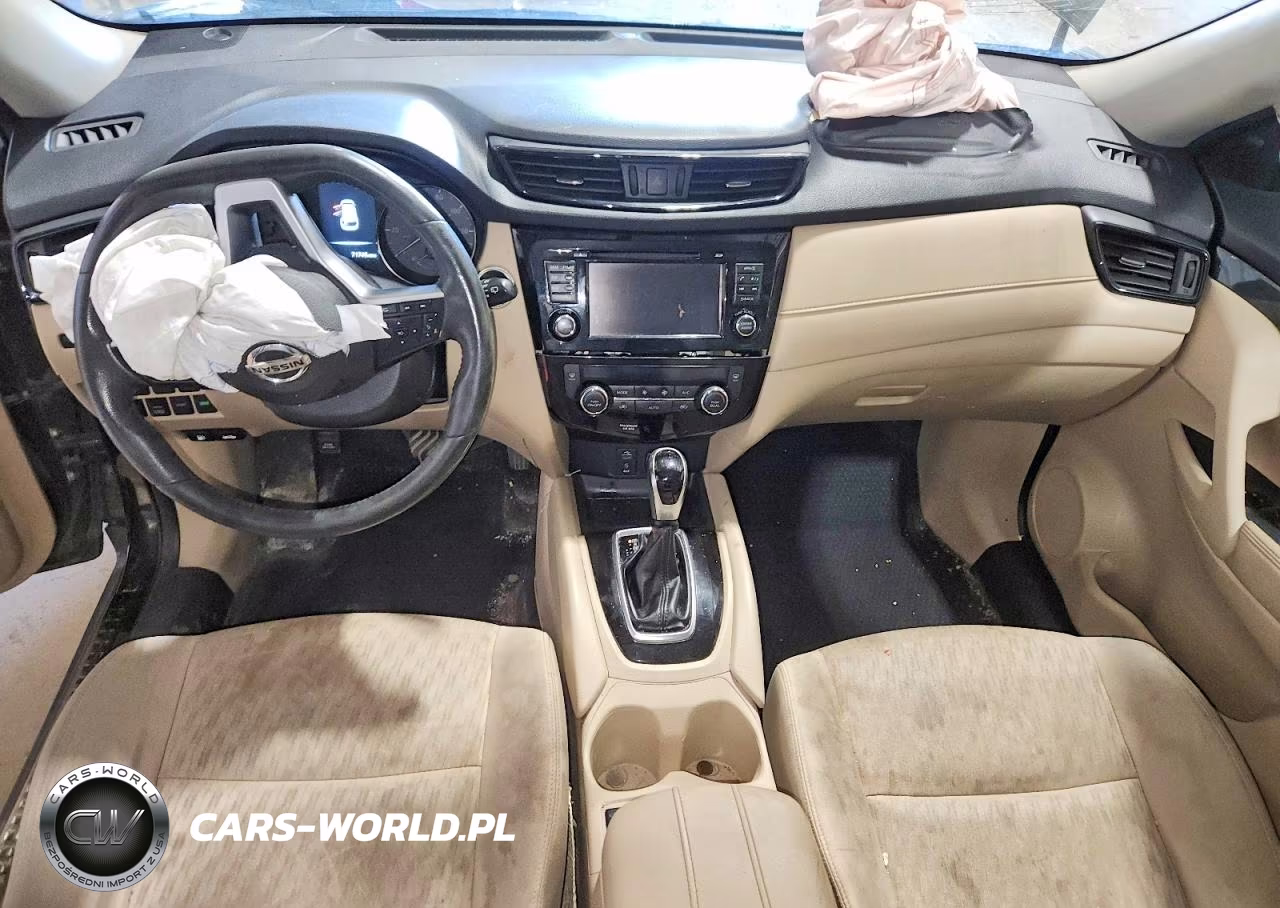2017 Nissan Rogue Sv VIN:KNMAT2MV7HP553793 - 8