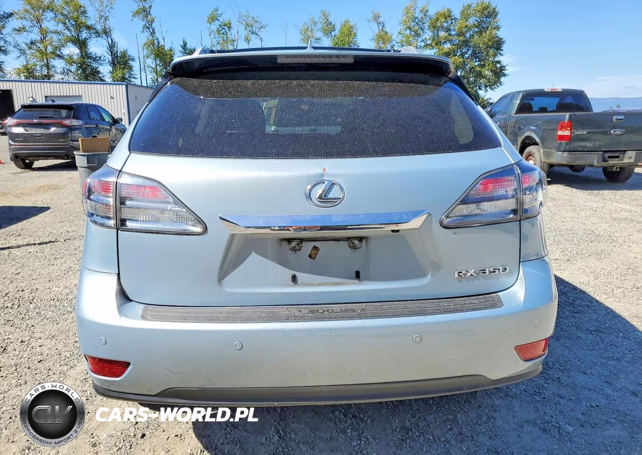 2012 Lexus Rx 350 VIN:2T2BK1BA3CC150012 - 6