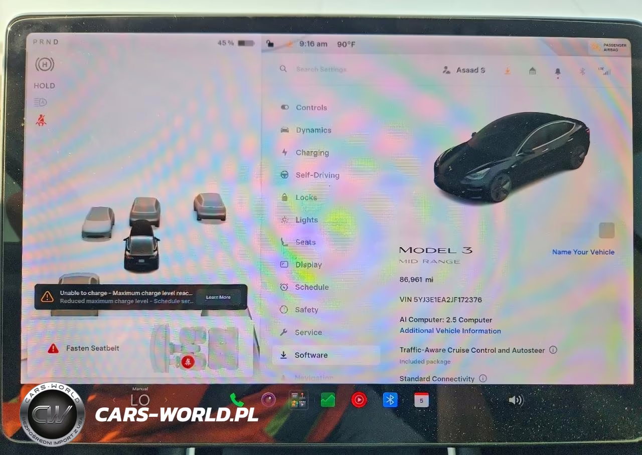 2018 TESLA MODEL 3  VIN:5YJ3E1EA2JF172376 - 9