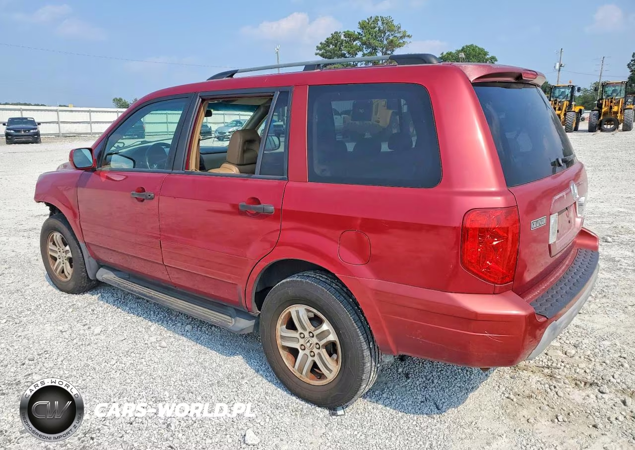 2004 Honda Pilot Exl VIN:5FNYF18584B001265 - 2