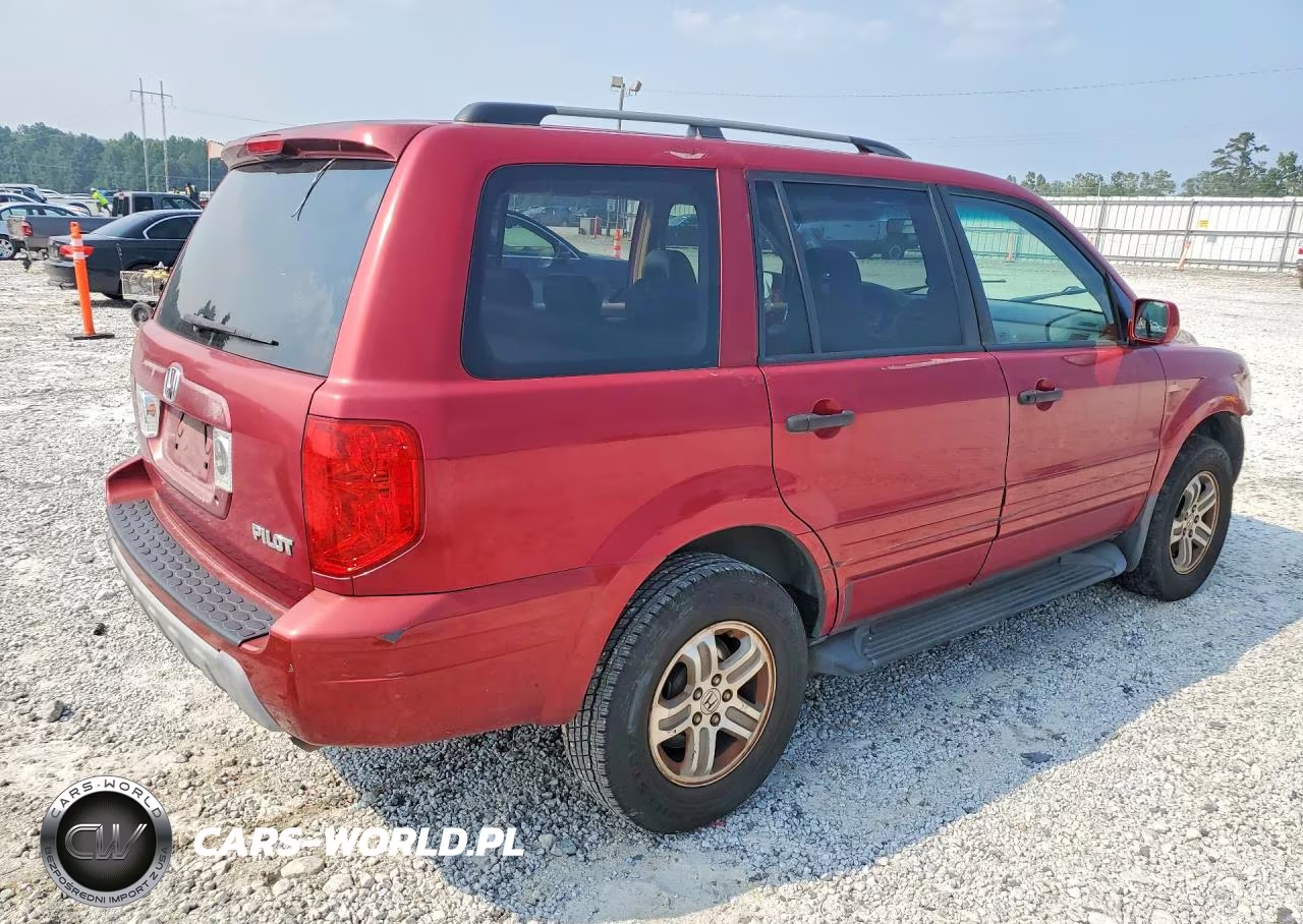 2004 Honda Pilot Exl VIN:5FNYF18584B001265 - 3