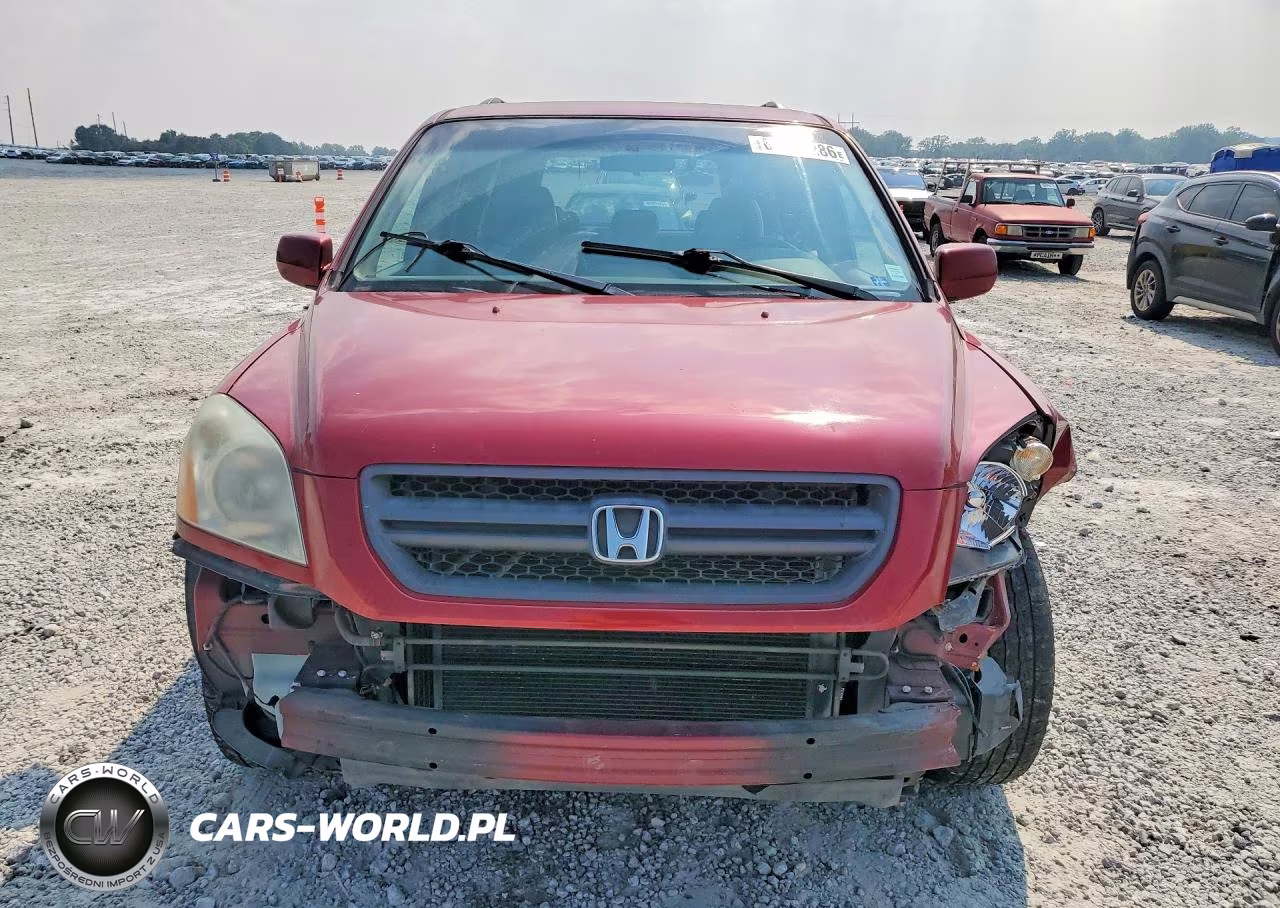 2004 Honda Pilot Exl VIN:5FNYF18584B001265 - 5