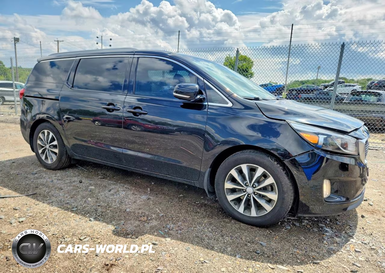 2017 Kia Sedona Sx VIN:KNDMC5C18H6305328 - 4