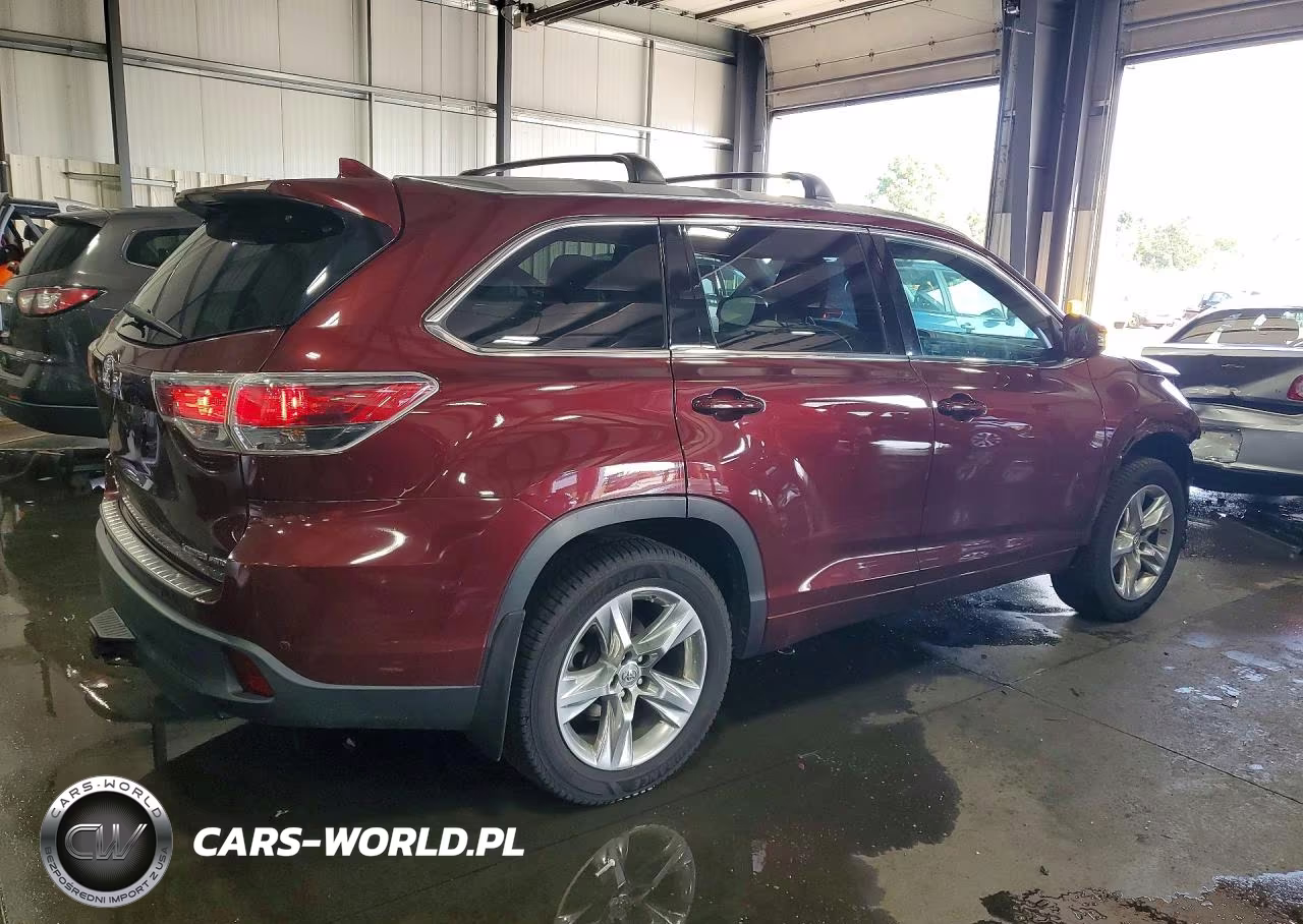 2015 Toyota Highlander Limited VIN:5TDDKRFH5FS206904 - 3