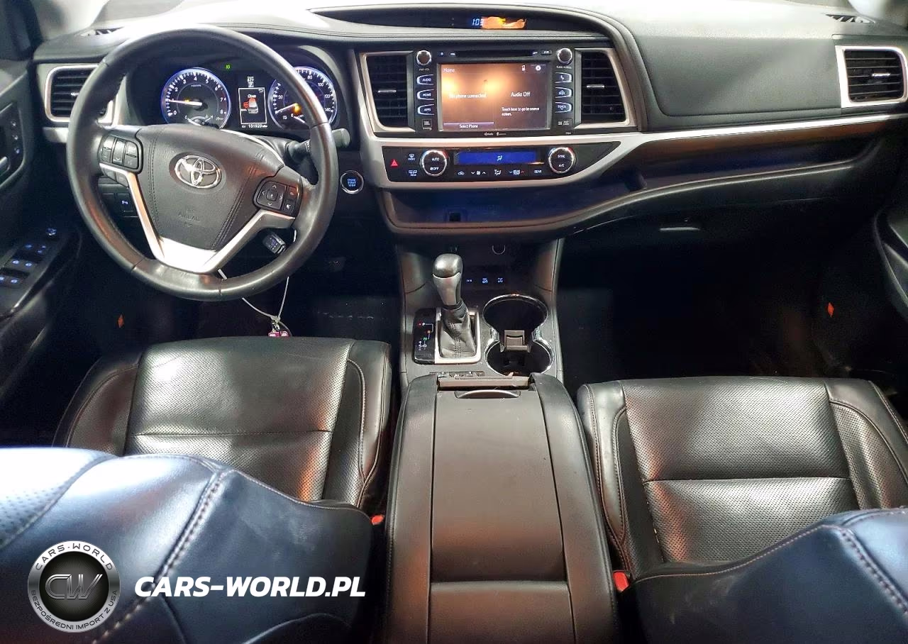 2015 Toyota Highlander Limited VIN:5TDDKRFH5FS206904 - 8